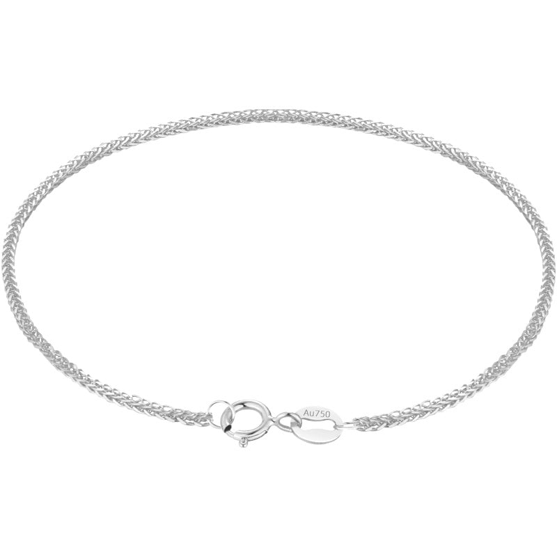 Women's Color Coarse Rose Gold 18K Bracelet