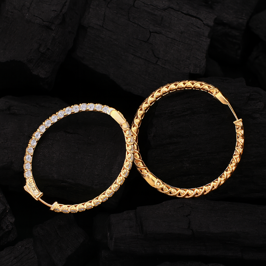 European And American Personalized Diameter Big Ear Ring