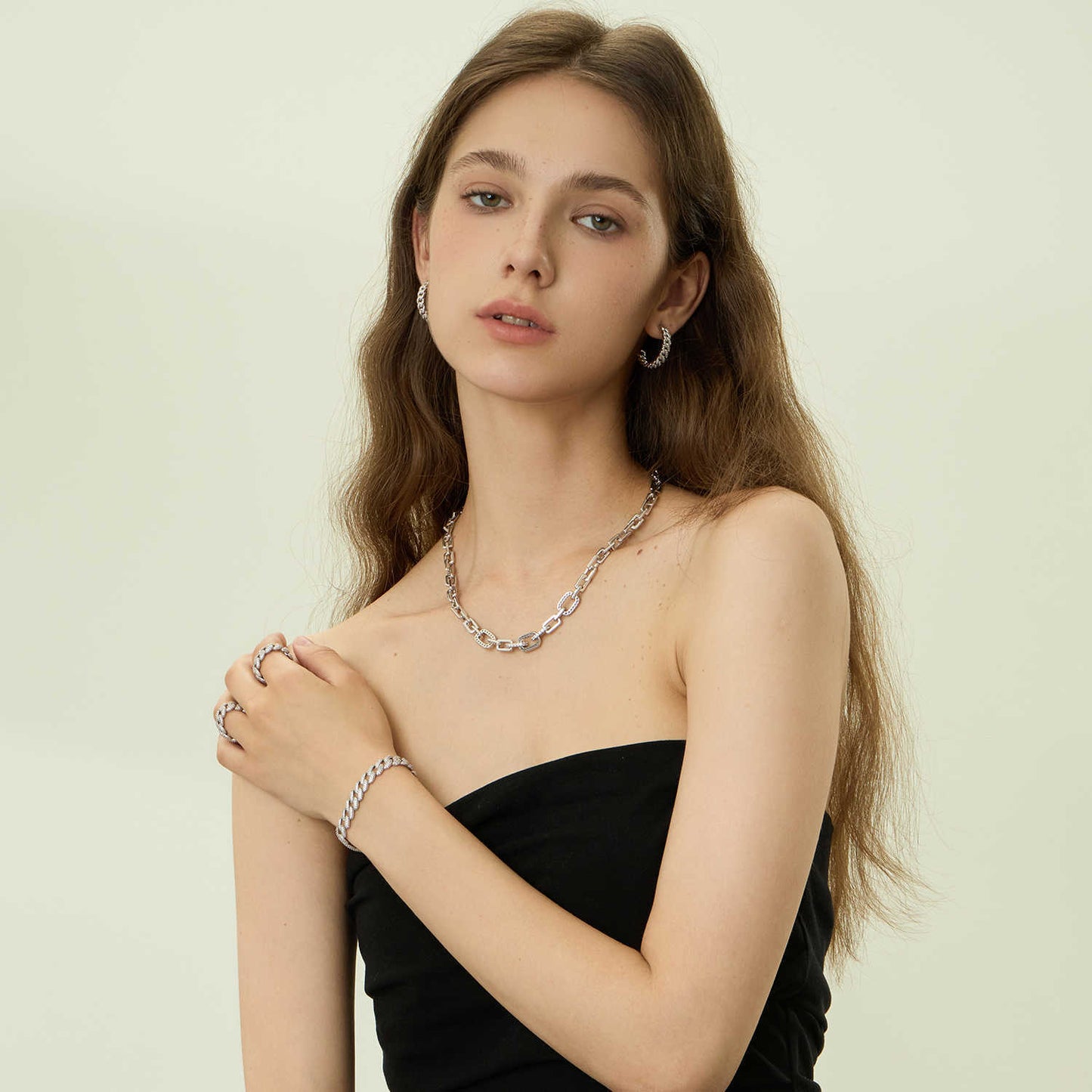 Iced Out Cuban Link Bracelet