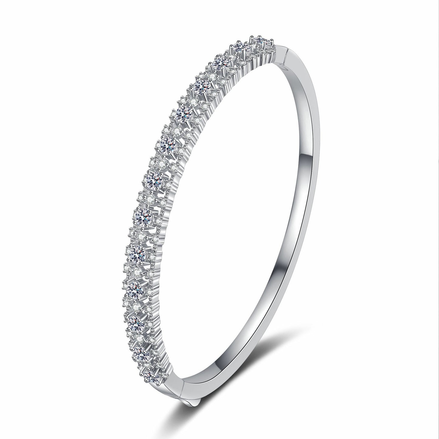 Women's Starry Moissanite Full Inlaid Bracelet