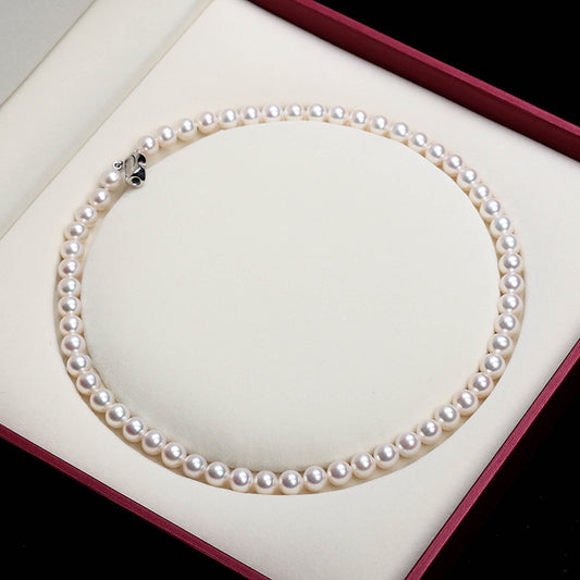 Timeless Akoya Pearl Strand Necklace