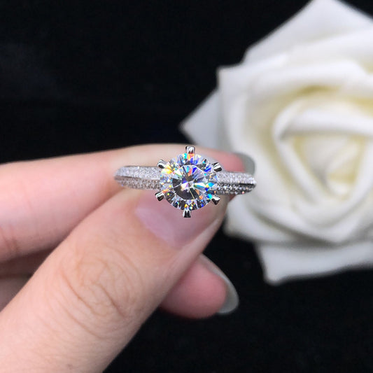 Engagement Round Cut Ring