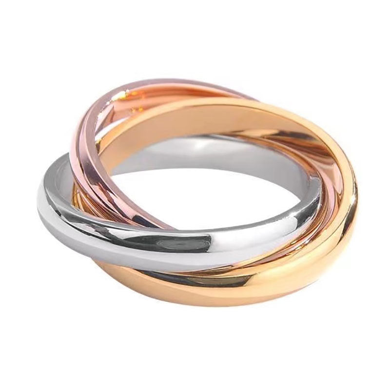 Trinity Interlocking Rolling Ring