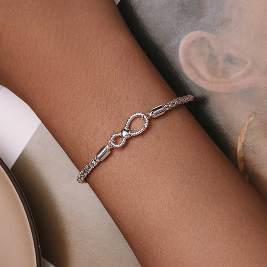 Aeterna Infinity Loop Bracelet