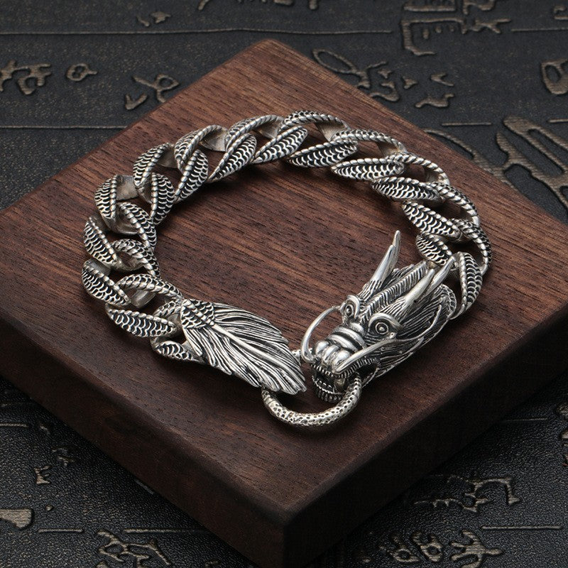 Fashion Creativity Men's Dragon Personality Trendy Bracelet
