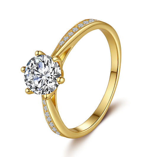 The Sovereign Radiant | Crown-Set Brilliant Ring