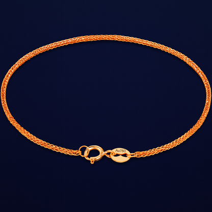 Women's Color Coarse Rose Gold 18K  Bracelet