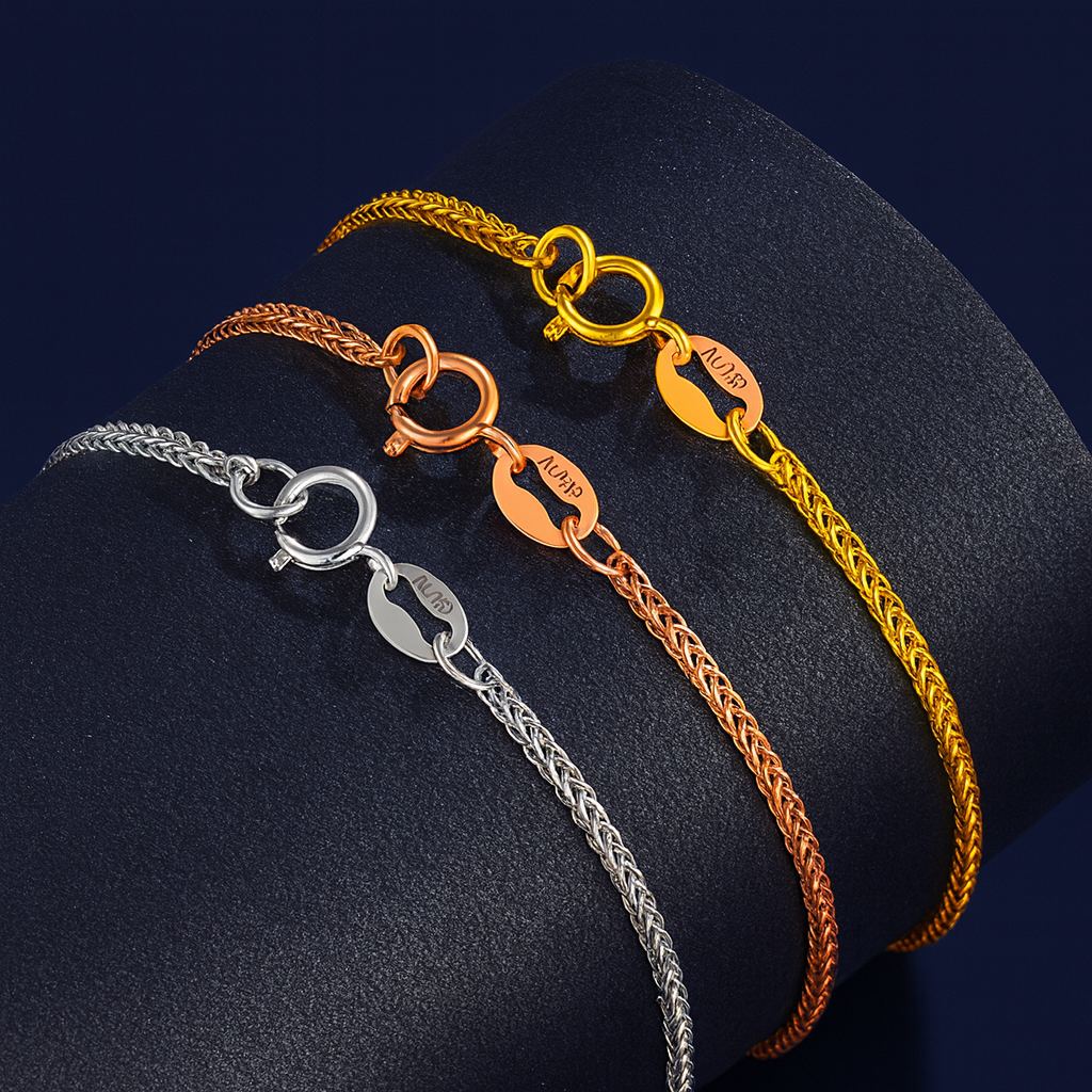 Women's Color Coarse Rose Gold 18K  Bracelet