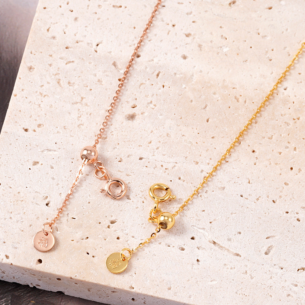 Pendant Women's Natural Garnet Necklace