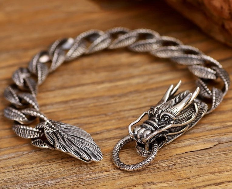 Fashion Creativity Men's Dragon Personality Trendy Bracelet
