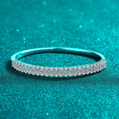 Women's Starry Moissanite Full Inlaid Bracelet