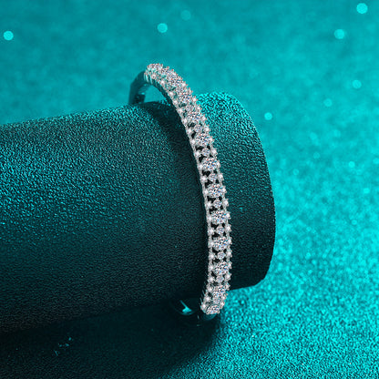 Women's Starry Moissanite Full Inlaid Bracelet