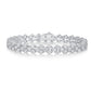 Luxury 925 Siver Diamond Tennis Bracelet in Sterling Silver